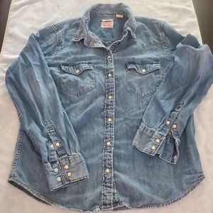 Levi Jean Button Up